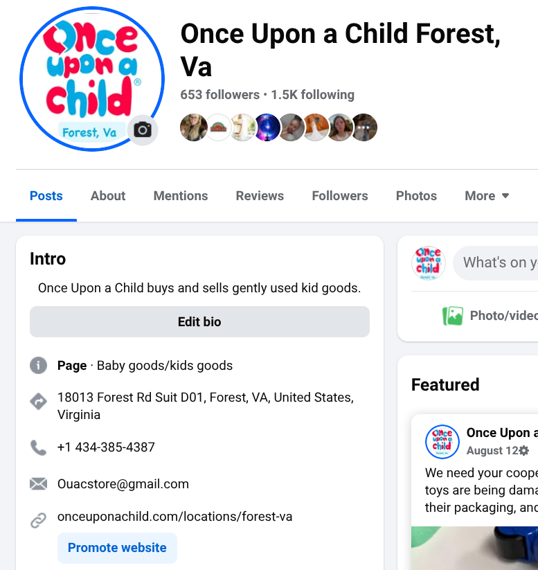 Stay updated by checking our social media on a daily basis.